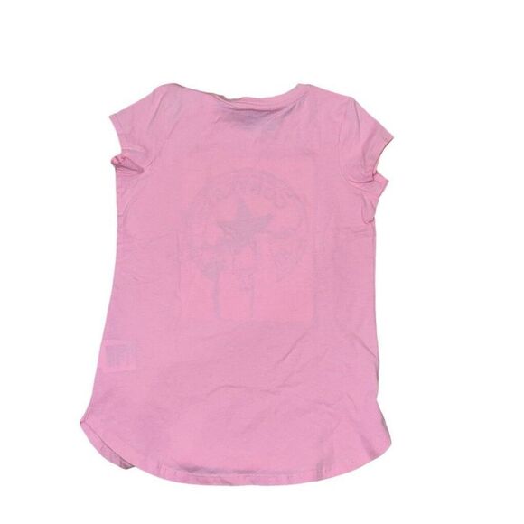 Converse Girls Graphic Pink T-Shirts Size XLarge XL (NWT) - Picture 4 of 4